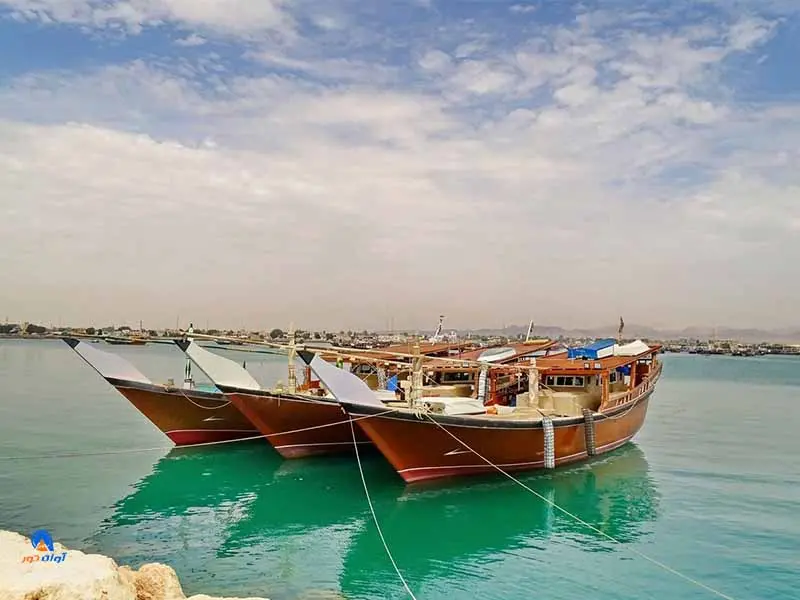 بندر کنگ بندر لنج ها
