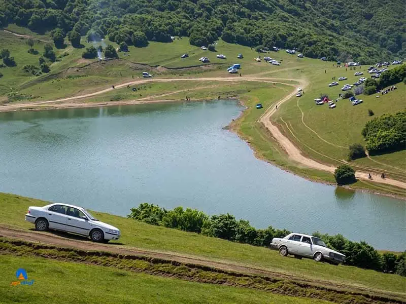 مسیر و جاده خودرویی دریاچه سوها