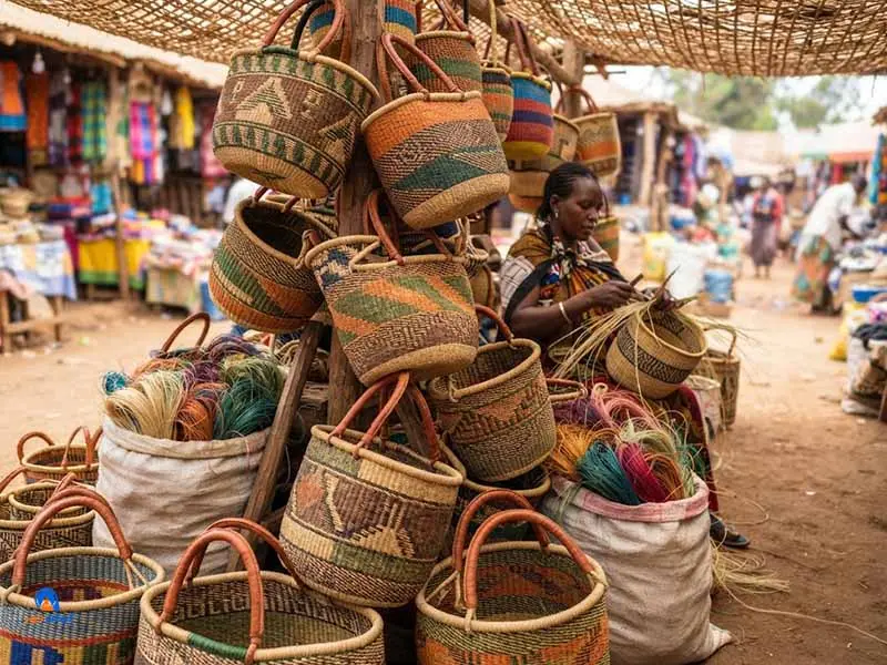 سبدبافی و صنایع دستی