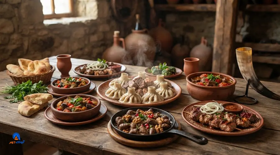 غذاهای گوشتی گرجستانی