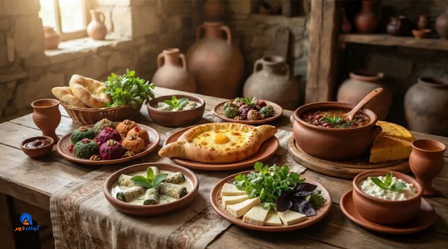 غذا های لبتی و پنیری