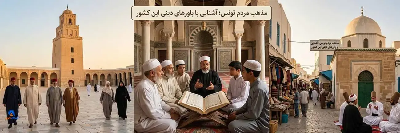 مذهب مردم تونس؛ آشنایی با باورهای دینی این کشور