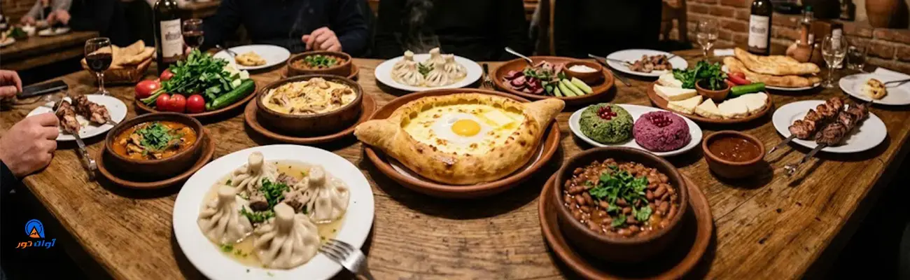 غذاهای گرجستان؛ معرفی معروف‌ترین خوراک‌های گرجی